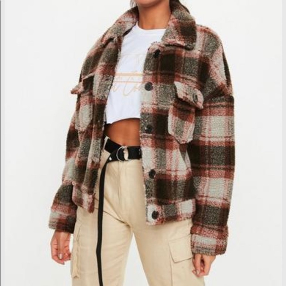 NWOT trucker jacket missguidedus